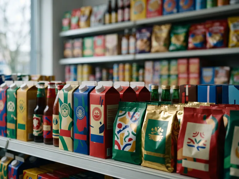 FMCG and packaged foods sourced by Rebel Global Trade
